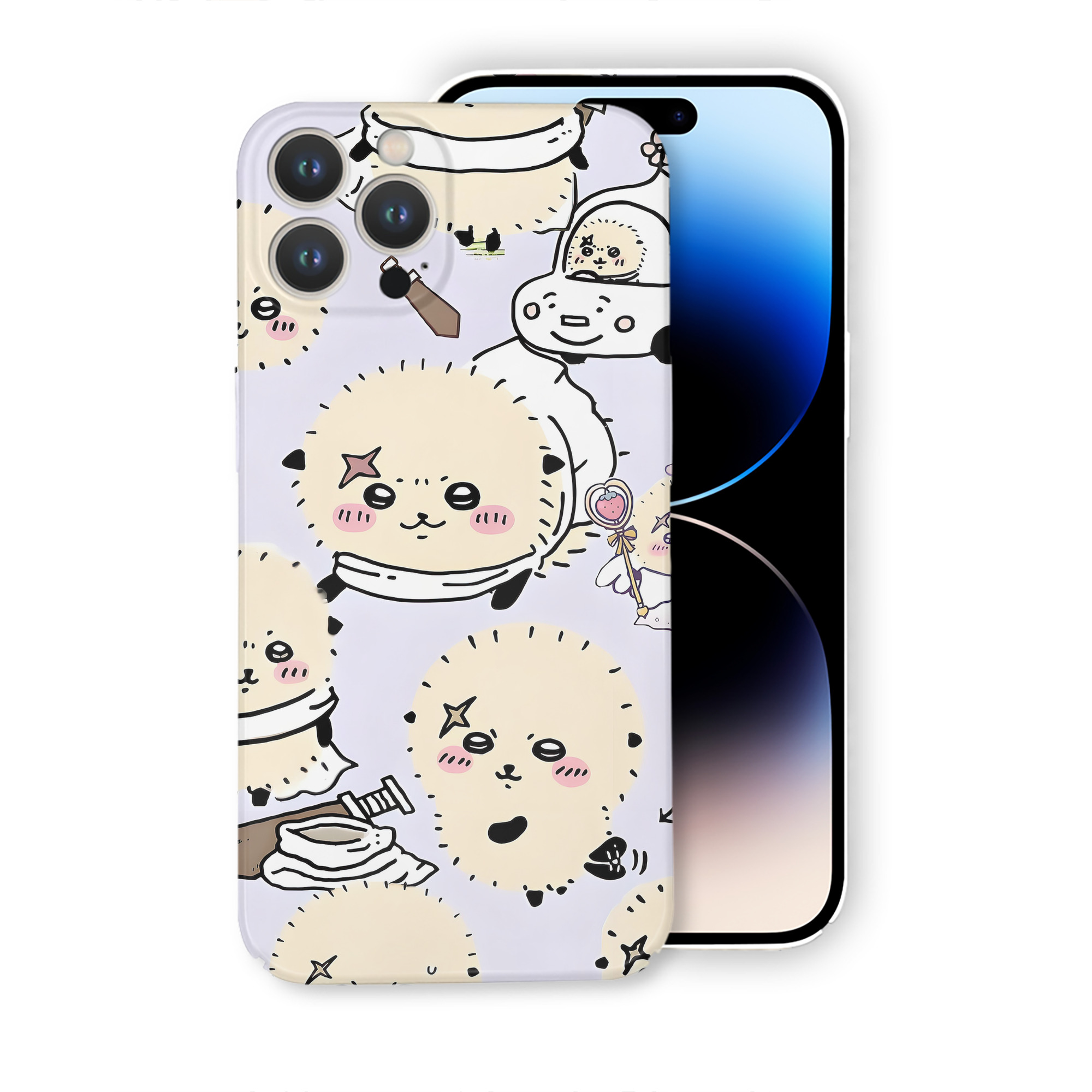 （画像用） ちいかわ Chii-kawa 【iPhone 14シリーズ対応】ハードケース